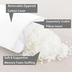 WhatsBedding Memory Foam Body Pillow - Image 2