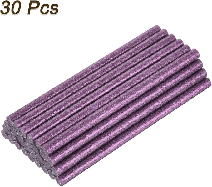 uxcell 30pcs Full Size Hot Glue Gun Sticks 8-inch x 0.43-inch High Sticky Large - Image 3
