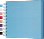 potricher 12 x 12 Inch Large DIY Scrapbook Photo Album 80 Pages Thick Kraft by potricher