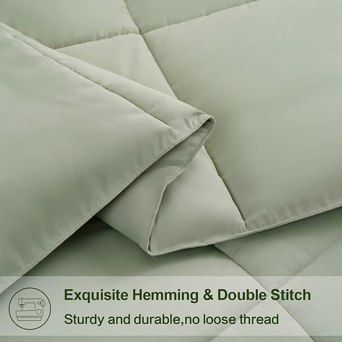 EASELAND Twin Size Down Alternative Comforter - Image 5