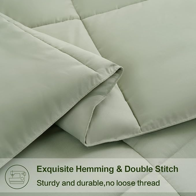 EASELAND Oversized Queen Down Alternative Comforter - Image 5