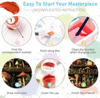 Offito Paint by Numbers Kit for Adults - Image 6