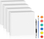 LuckyFoam White 4 Pack 12x12x2 inch Foam Sheets 2 Inch Thick | Polystyrene by LuckyFoam