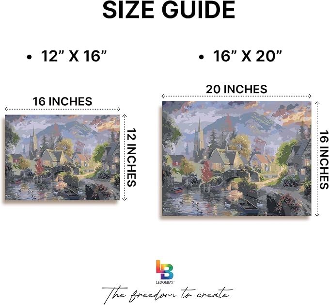 Ledgebay DIY Paint by Numbers Kit - Image 5