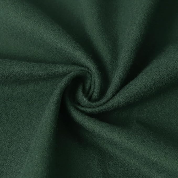59”W Cotton Flannel Fabric, Super Soft 150GSM, Medium Weight Solid Arts & by Unknown