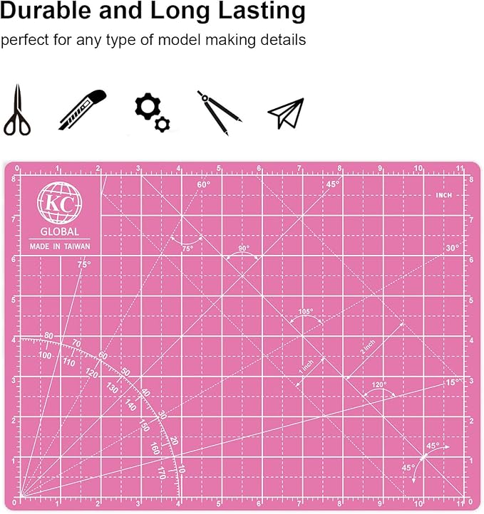 KC GLOBAL A4 Self-Healing Cutting Mat - Image 7