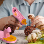 MONVICT Pink Hot Glue Gun Kit, Mini Glue Gun - Image 8