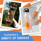 5 Orange Paint Pens - Image 5