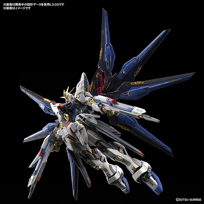Bandai Hobby - Gundam Seed Destiny - Strike Freedom Gundam MGEX 1/100 Model Kit - Image 9