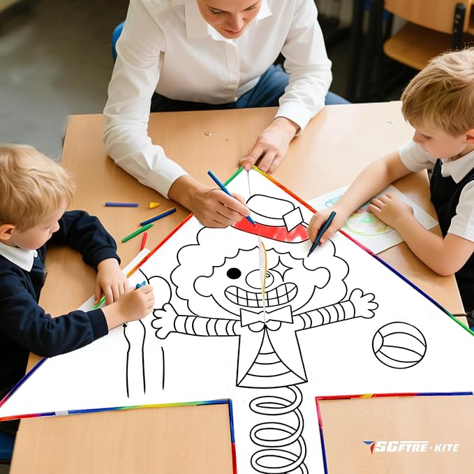 DIY Kite Making Kits for Boys and Girls, Extremely Easy to Fly ，Gifts for Kids - Image 2