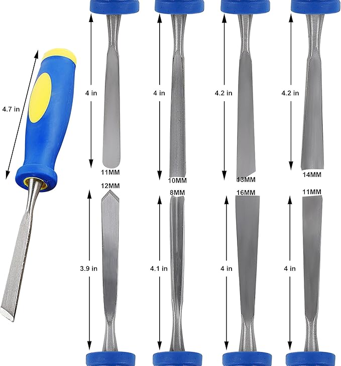 Lulu Home 13 PCS Wood Chisel - Image 3