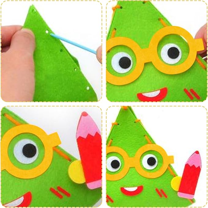 10Pcs Felt Sheets Fabric, 1mm | Polyester, - Image 4