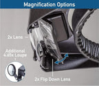 SE Illuminated Dual Lens Flip-in Head Magnifier, Head Magnifier, Tools - Image 5