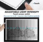 Dorhui A4 Light Pad for Weeding Vinyl, LED Copy Board Light Tracing Box - Image 3