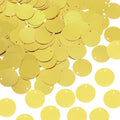 MECCANIXITY 700 Pcs Flat Round Sequins 15mm/0.6 Inch Loose Paillettes Craft by MECCANIXITY