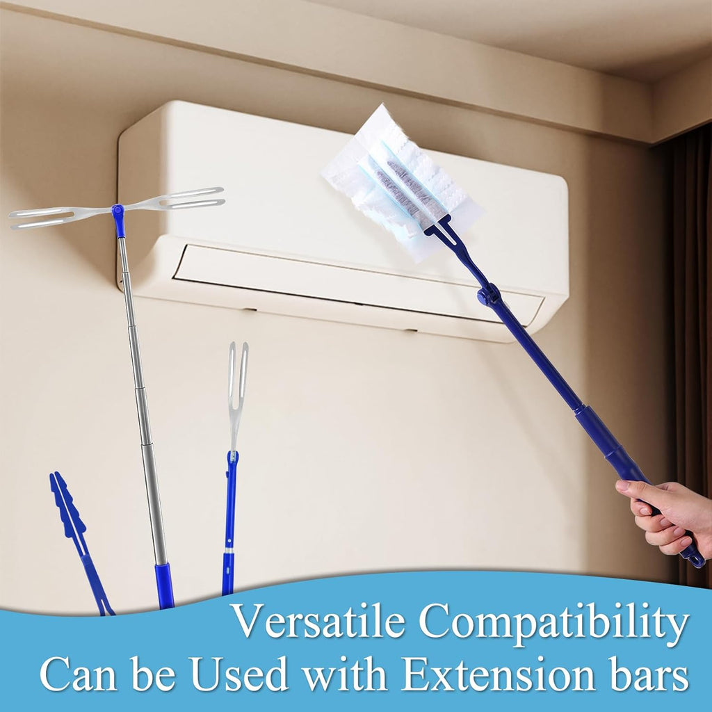 40 Count Electrostatic Duster Refills Replacement Head for Swiffer Dusters,Unscented Disposable Dusters for Cleaning Home, Blinds, Fans, Corners (Only Duster)