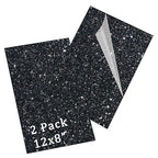 Glitter Acrylic Sheets, 2 Pack, 1/8" Thick | 3mm Cast Sparkly Acrylic, by FaeliKnise-BringFairytoLife