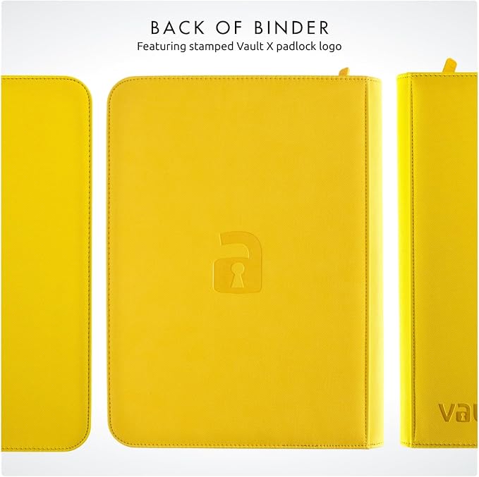 Vault X 4 Pocket Zip Trading Card Binder 160 Cards Exo-Tec | Holds 160 - Image 9