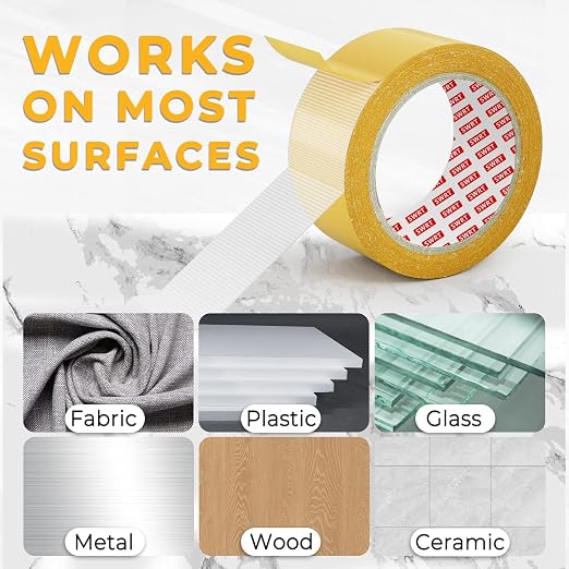 SWRT Double Sided Fabric Tape for Hem, Fashion Dress, Curtains – Heavy Duty - Image 9