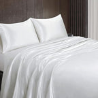 Homiest White Satin Flat Sheet - Image 6