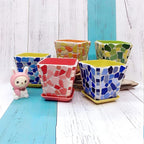 200g Ceramic Mosaic Tiles for Crafts, Irregular Stained Ceramic 0.2"x0.8" - Image 8