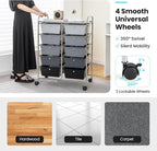 BECOMFORT 10-Drawer Rolling Cart - Image 5