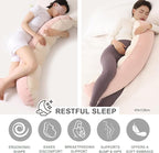 Peallow – Long Round Body Pillow - Image 5