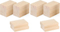 LEXININ 10 PCS Unfinished Wood Blocks, Whittling Blocks by LEXININ