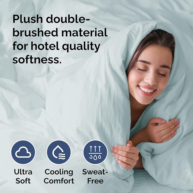 Duvet Cover Queen Size Set - Image 3