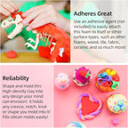 Moldable Cosplay Foam Clay Red Colors – High Density and Quality - Image 5
