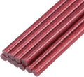uxcell Mini Hot Glue Sticks for Glue Gun 0.27-inch x 4-inch Red Glitter 10pcs by uxcell
