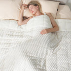 Super Fuzzy Soft Fleece Sherpa Weighted Blanket 20 lbs - Image 9