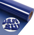 TORC Blue Puff 3D HTV Vinyl Heat Transfer, Team Apparel | Easy Cut & Weed | by TORC