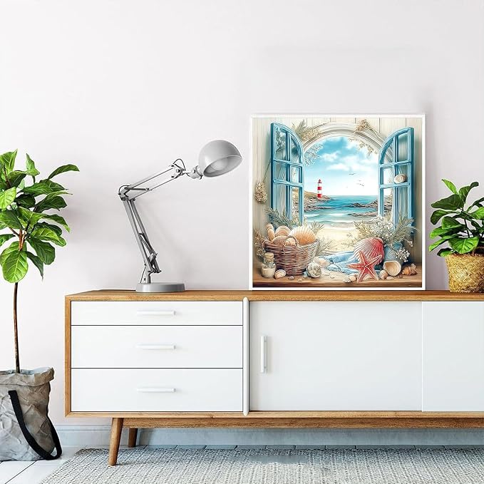 HITO Beach Landscape Diamond Painting Kits - Image 5