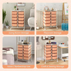 BECOMFORT 10-Drawer Rolling Cart - Image 7