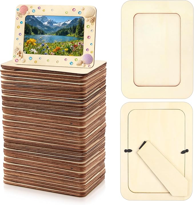VOKOY 55 Pack Wooden Picture Frames by VOKOY