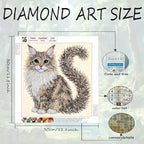 OJTOYART Cat Diamond Painting Kit - Image 6
