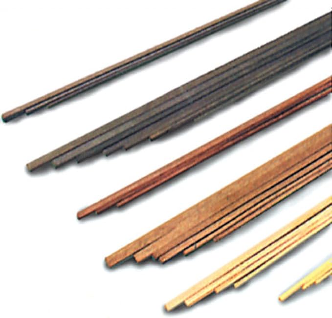 Model Shipways Basswood Strips 1/32x1/16x24 12 Pack by Unknown