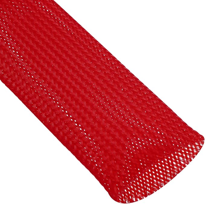 uxcell Expandable Sleeving, 2-inch 25ft Cable Sleeve - Image 2