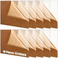 Wesiti 10 Pieces Clear Acrylic Sheet Cast 1/8" by Unteilti