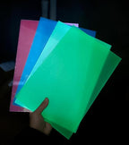 TOEPODO 1/8 Fluorescent Cast Acrylic Sheets Glow in Dark Plexiglass Sheet Panels - Image 7