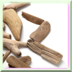 20 Pcs Wood Natural Driftwood Pieces Branch Slices Beach Decor - Image 8