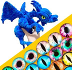 100PCS 30/25/20/16/12/8/6mm Assorted Mixed Size Eyes Glass Cabochon - Image 3