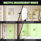 Mini Green Laser Distance Meter 262Ft – Rechargeable Digital Measuring Tool - Image 7