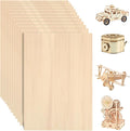 24 Pack Basswood Sheets for Crafts 12"x16"x1/8", 3mm Thick Plywood Sheets Board by PONGJAWOODITEMSFORCRAFTS