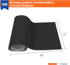 MAGZO Adhesive Sponge Neoprene Foam Padding, 1/16" Thick x 12" x 59" | Ultra - Image 2