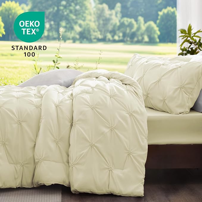 BEDELITE Beige Queen Comforter Set - Image 3