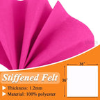 IONTACH 36" X 36" Stiff Felt Fabric 1.2mm Thick | Felt Sheet - Image 3