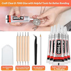 B7000 Clear Adhesive with Precision Tips - Image 3