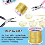 22 Gauge Jewelry Wire, Anezus Craft Wire Tarnish Resistant Copper Beading Wire - Image 4